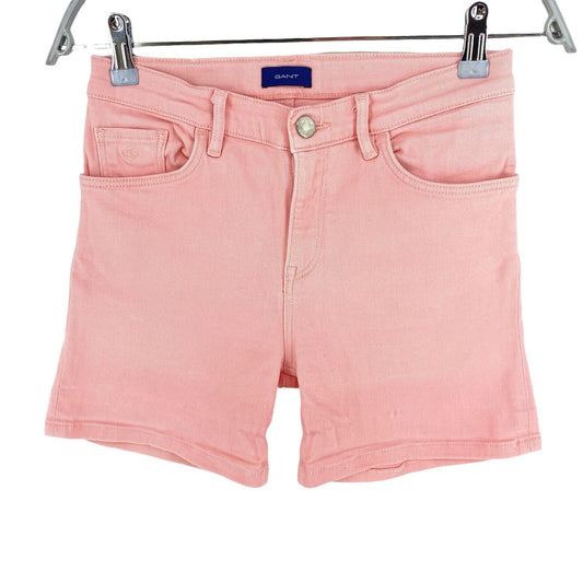 GANT Girls Pink Denim Jeans Shorts Size 13 - 14 Years 158/164 cm