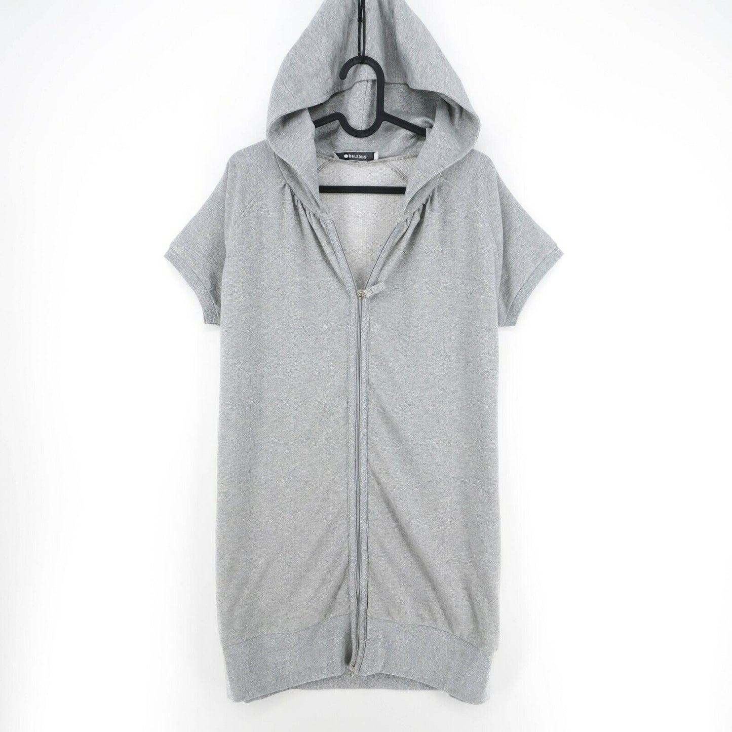 RRP € 149 PERSONA Gris Full Zip Cardigan à capuche Pull Pull Taille S