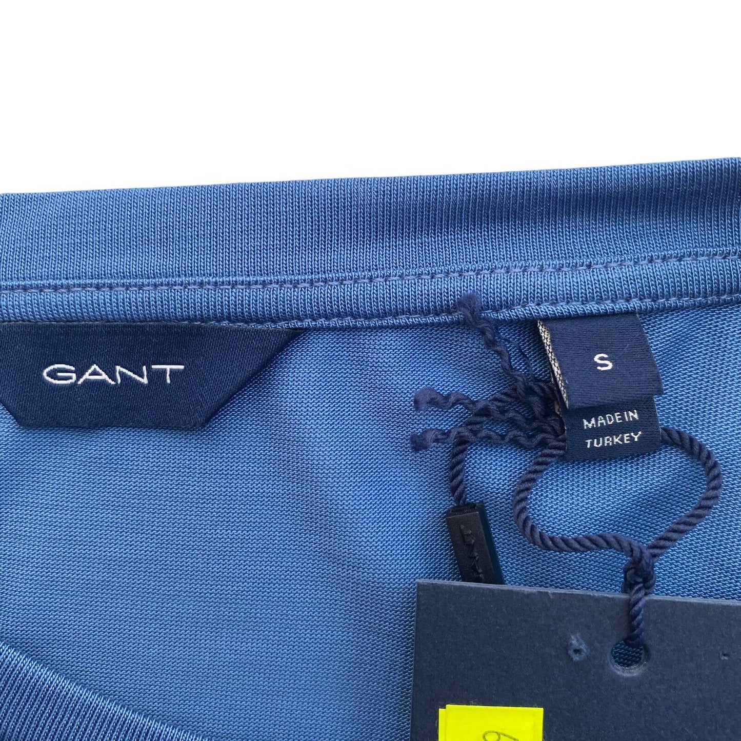 GANT T-shirt bleu léger à col rond Taille S