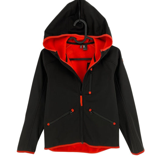 O'Neill Jungen Softshelljacke mit Kapuze, schwarz, Größe 12 Jahre, 152 cm