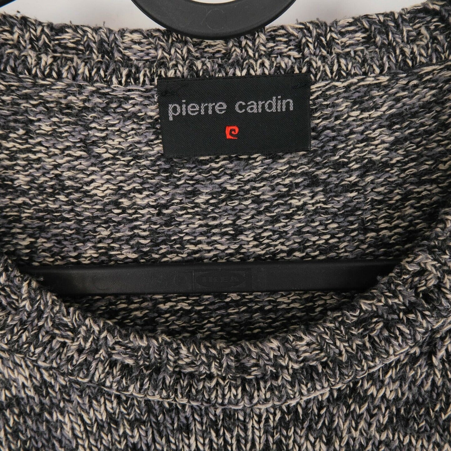 Cosby Vintage Retro 90s Pierre Cardin Grey Sweater Jumper Size UK/US 44 EU 54