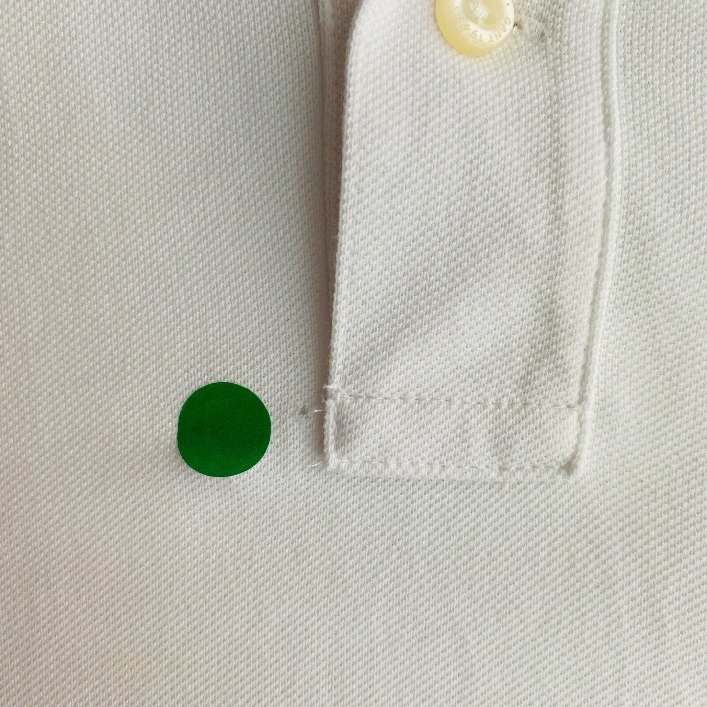 GANT Polo Original Regular Pique Rugger Blanc Taille M