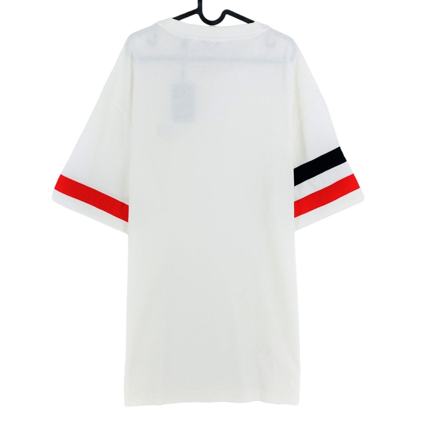 GANT Blanc Rétro Logo Manches Courtes T-shirt Robe Taille XL