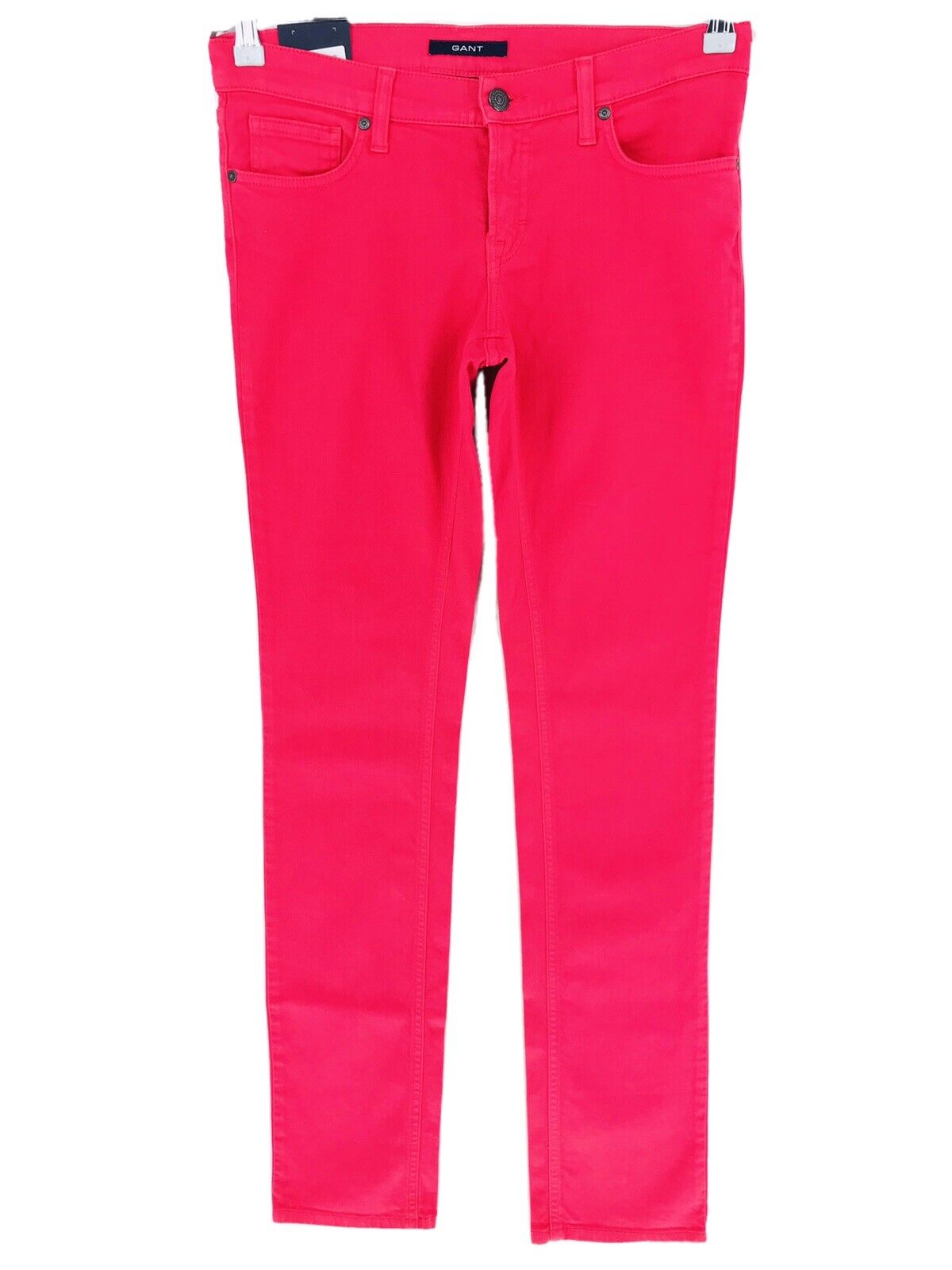 UVP €149 GANT NELLY Damen Pink Low Waist Regular Fit Narrow Leg Jeans W28 L34