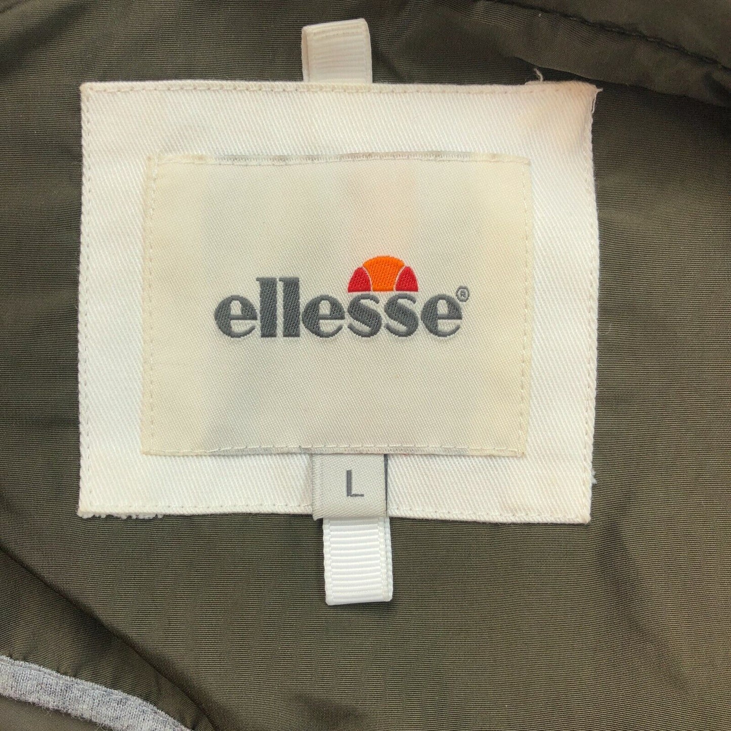 ELLESSE Green Quilted Coat Jacket Size L