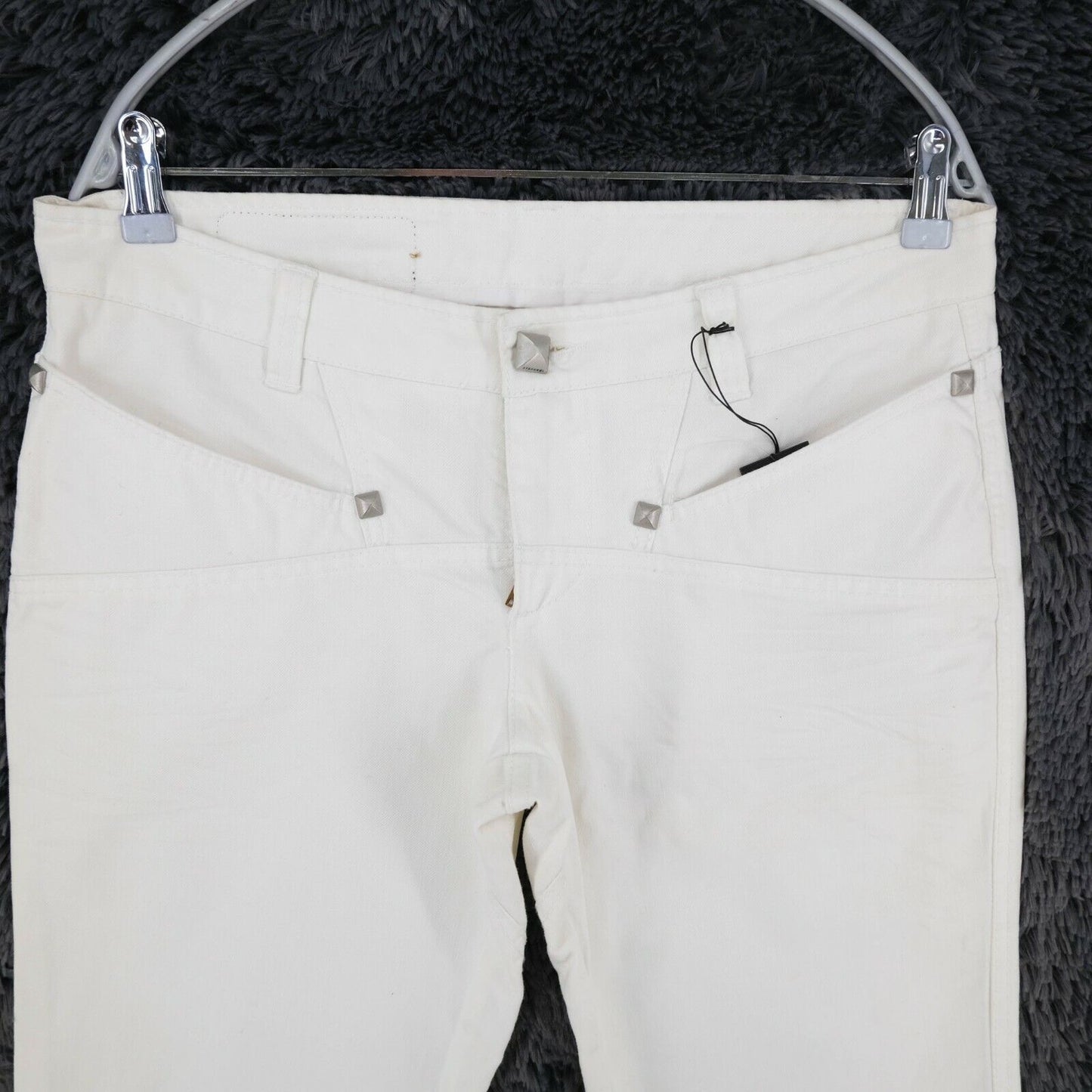 STEFANEL White Jeans Size EU 42 UK 12 US 10