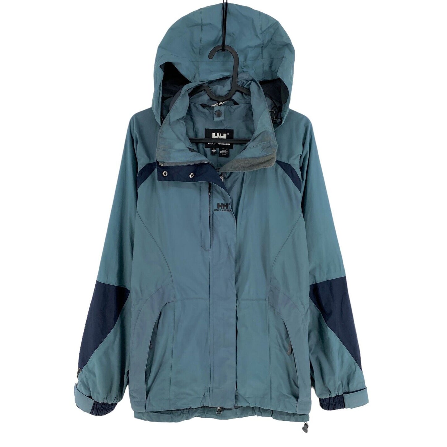 Helly Hansen Bleu À Capuche HELLY TECH Veste Manteau Taille M