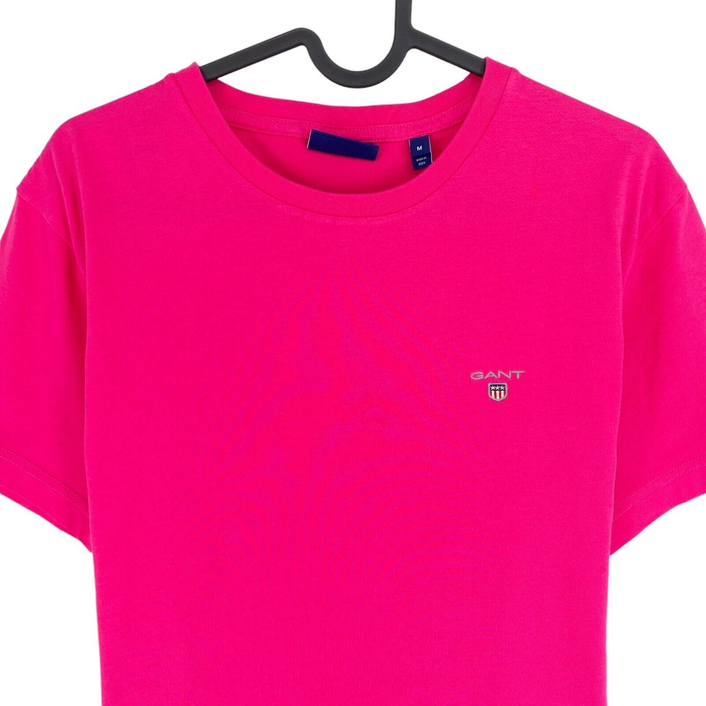 GANT Men Pink Original Crew Neck Short Sleeves T Shirt Size M