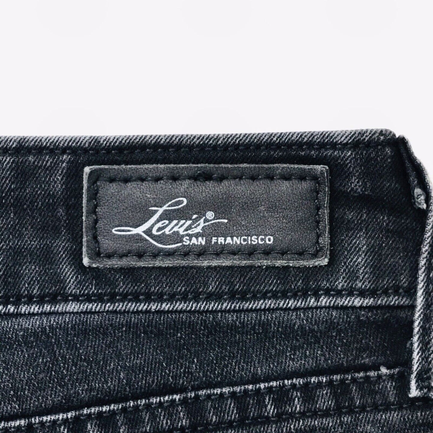 Vintage Levi's Bold Curve Women Dark Grey Skinny Fit Jeans Size W26 L32