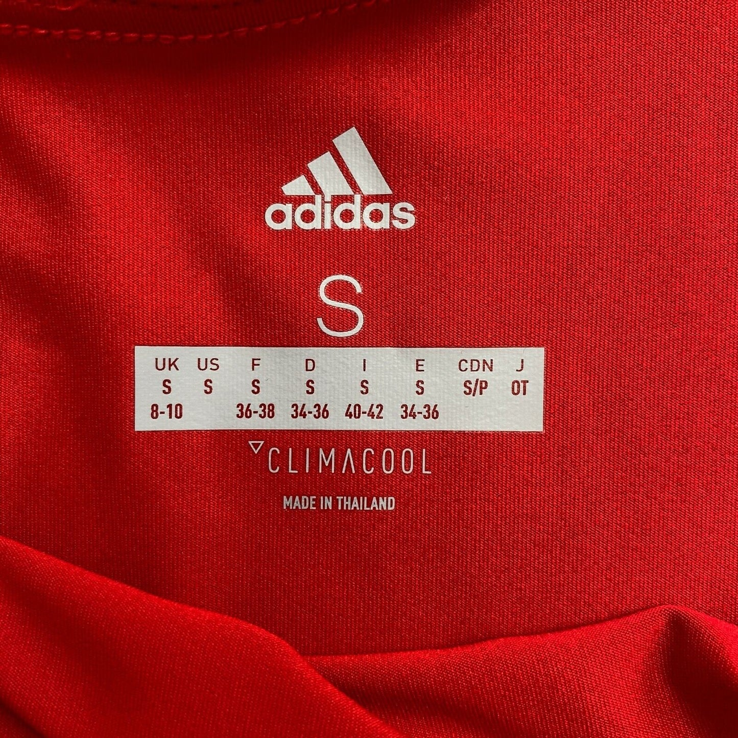 Adidas Climacool Rotes Bcade Tanktop Größe S