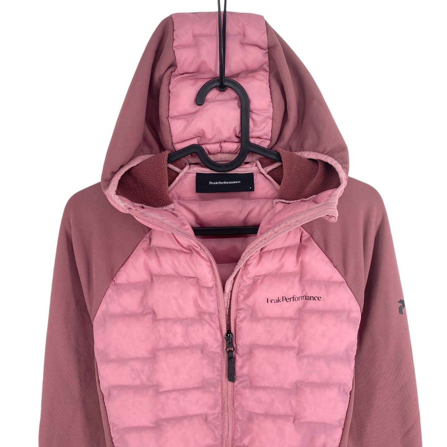 Peak Performance Women Pink Argon Hybrid Hood Jacket Size S