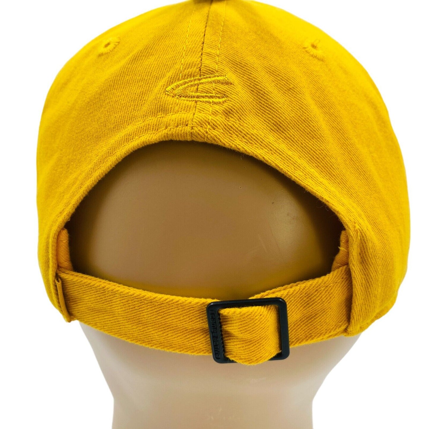 Camel Active Mens Yellow Logo Cotton Baseball Twill Cap Hat One Size