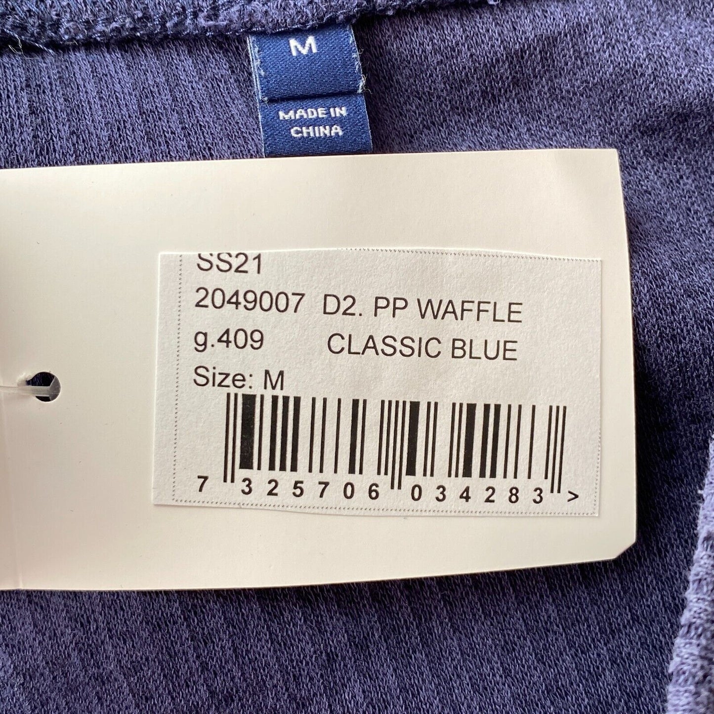 GANT Short de survêtement coupe régulière bleu foncé taille M