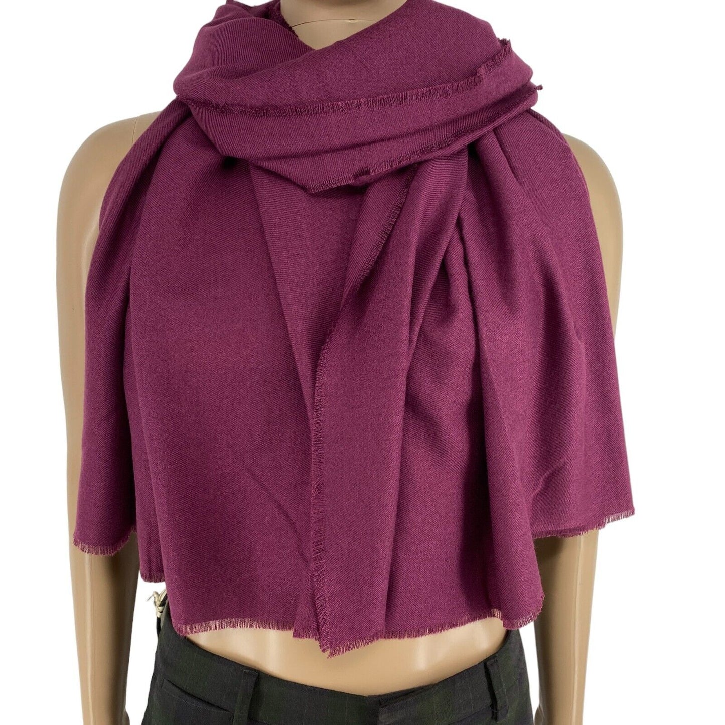 PIECES Purple Long Scarf Shawl