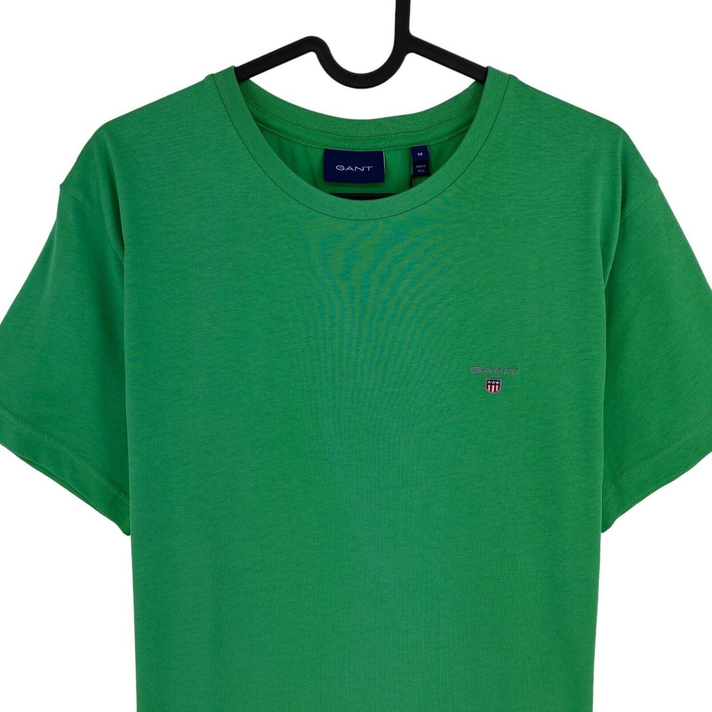 GANT Men Green Original Crew Neck Short Sleeves T Shirt Size M