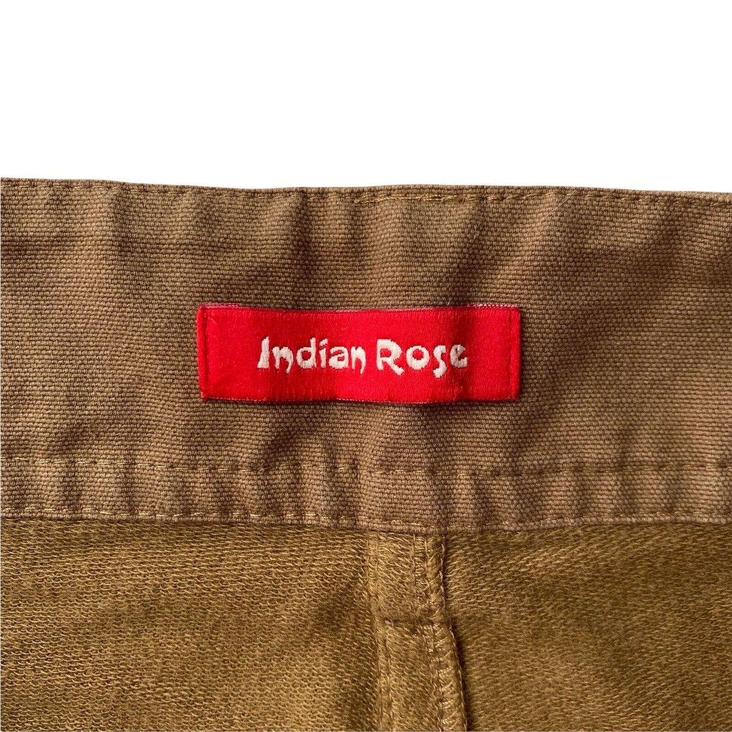 Indian Rose Damen-Bermudashorts in normaler Passform, Braun, Größe W28