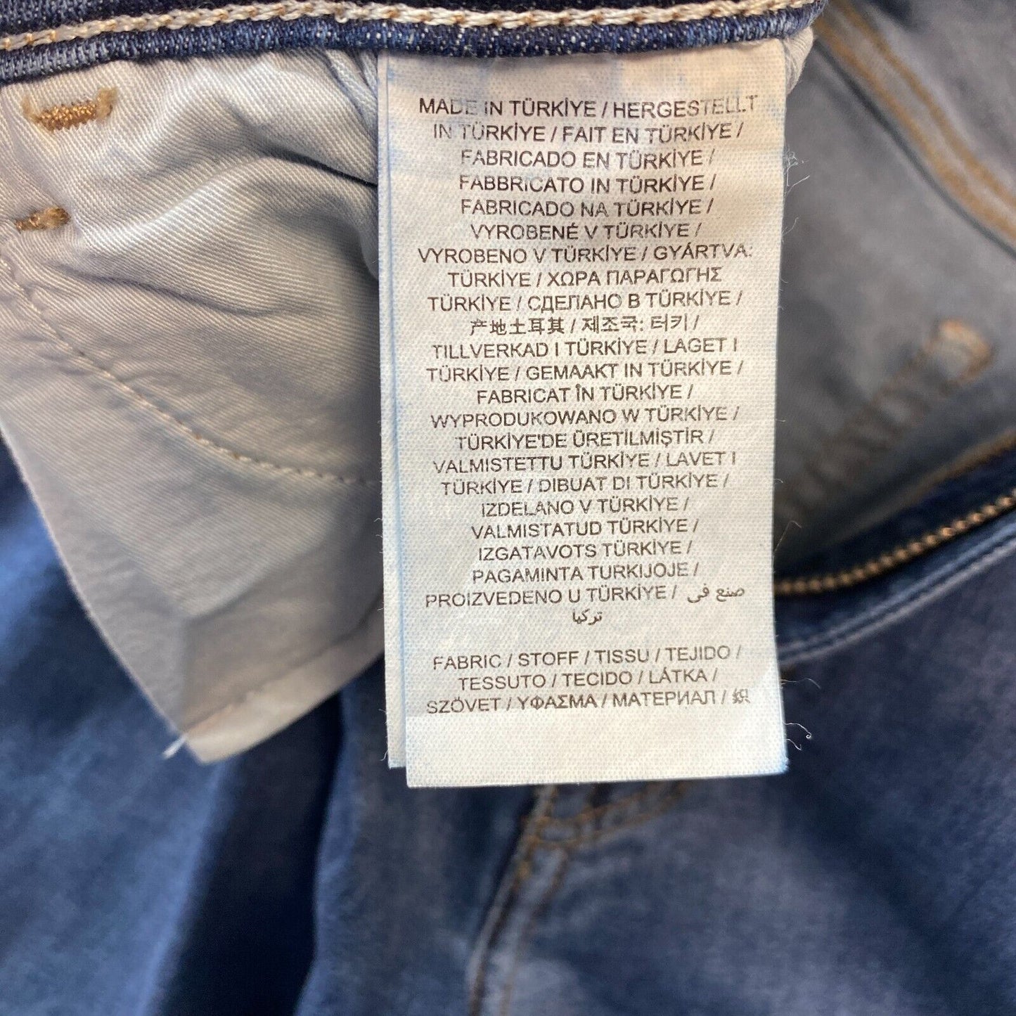 GANT NELLA Damen Jeans in Skinny-Fit, Blau, Größe M, W28, L30