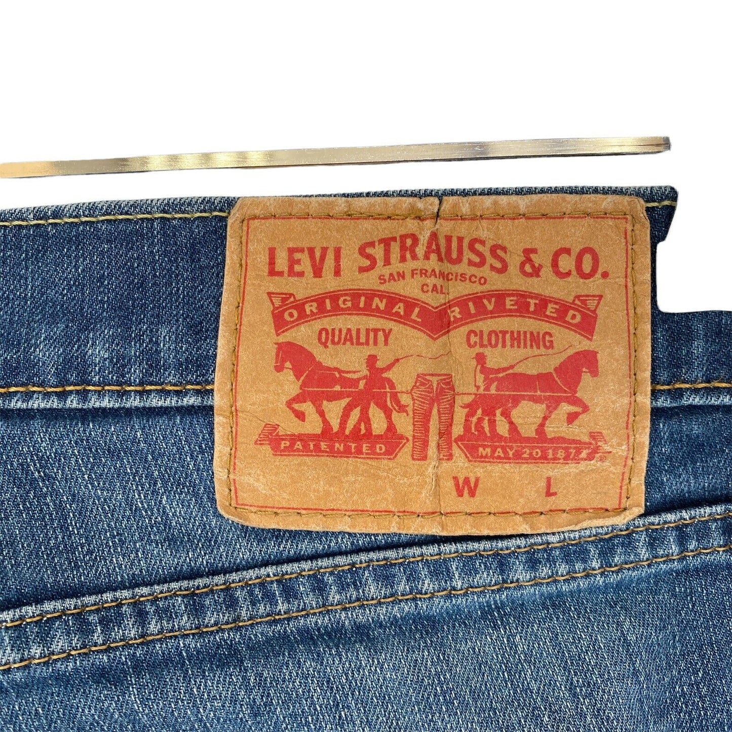 Levis 511 Slim Fit Jeans, Blau, W33 L32