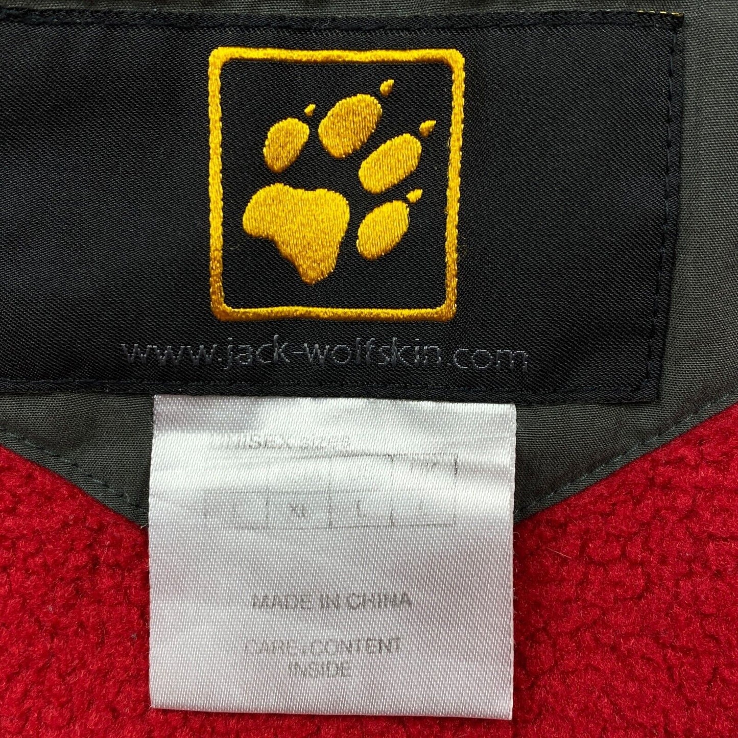 Jack Wolfskin Gris Foncé Coton Mélange Veste À Capuche Manteau Taille L