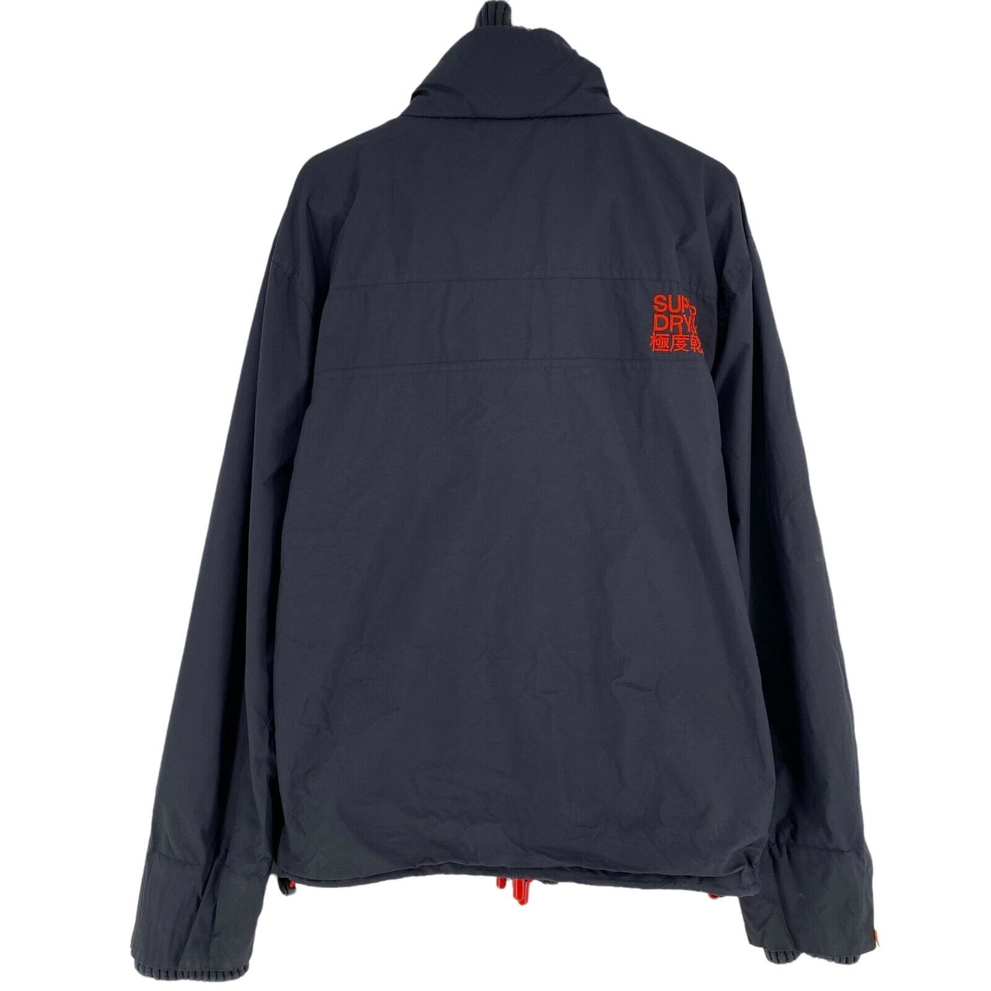 SUPERDRY Professional The Windcheater Dunkelgraue Jacke Größe M