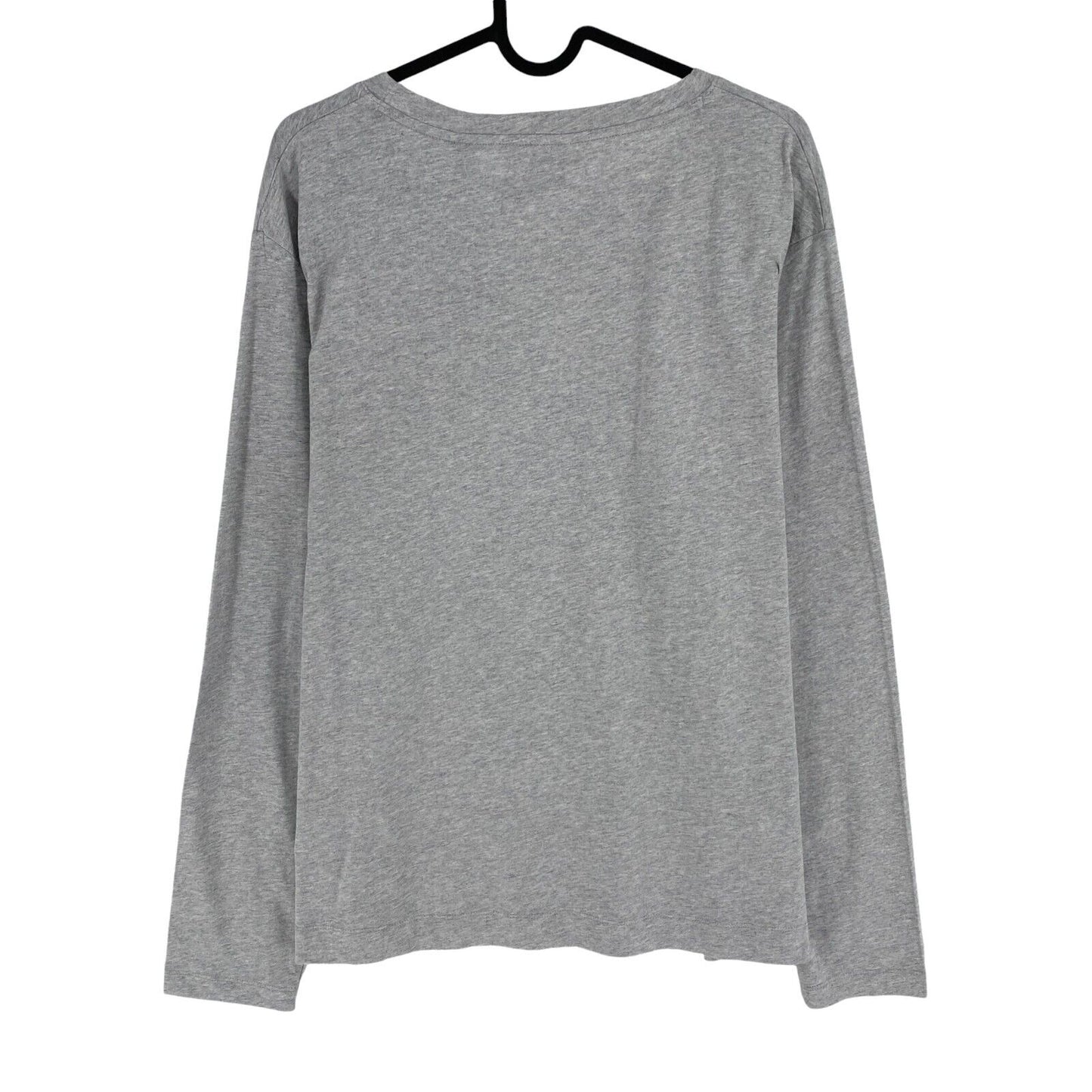 GANT Women Grey Original Crew Neck Long Sleeves T Shirt Size 3XL XXXL