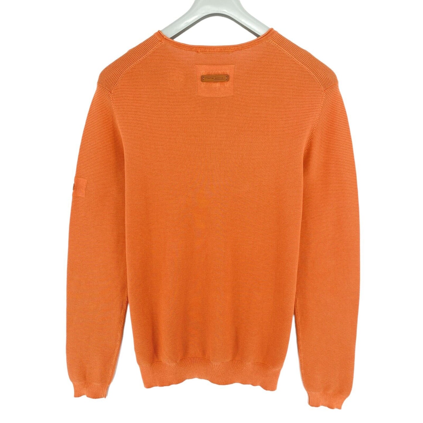 Camel Active Orange Crew Neck Jumper Pullover Size M