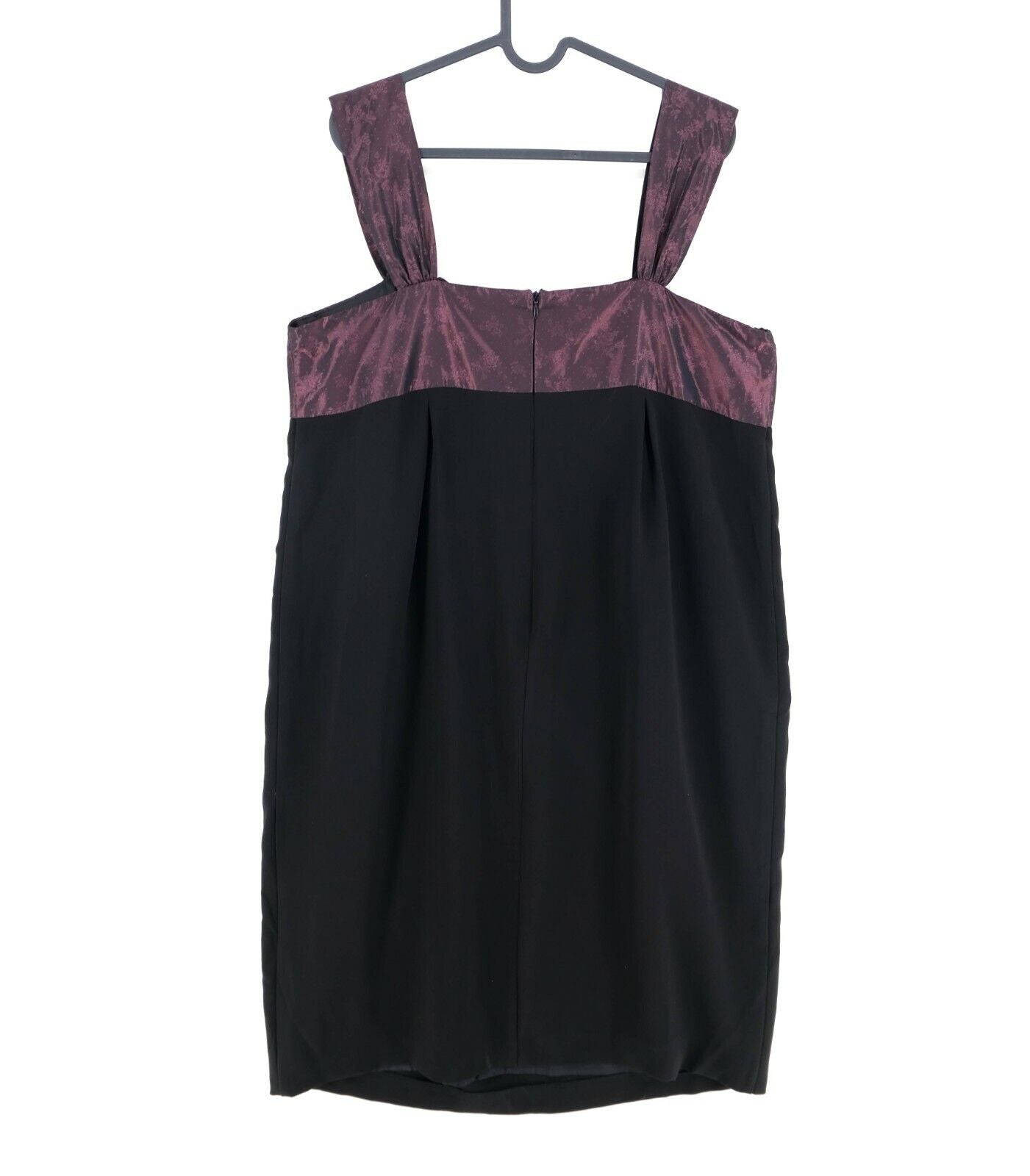 RRP 175 € PERSONA Robe droite noire sans manches Taille EUR 38 UK 10 US 8