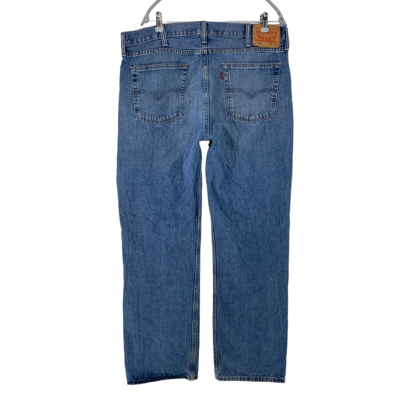 Levi's 514 Jeans in normaler gerader Passform, Blau, W38 L32