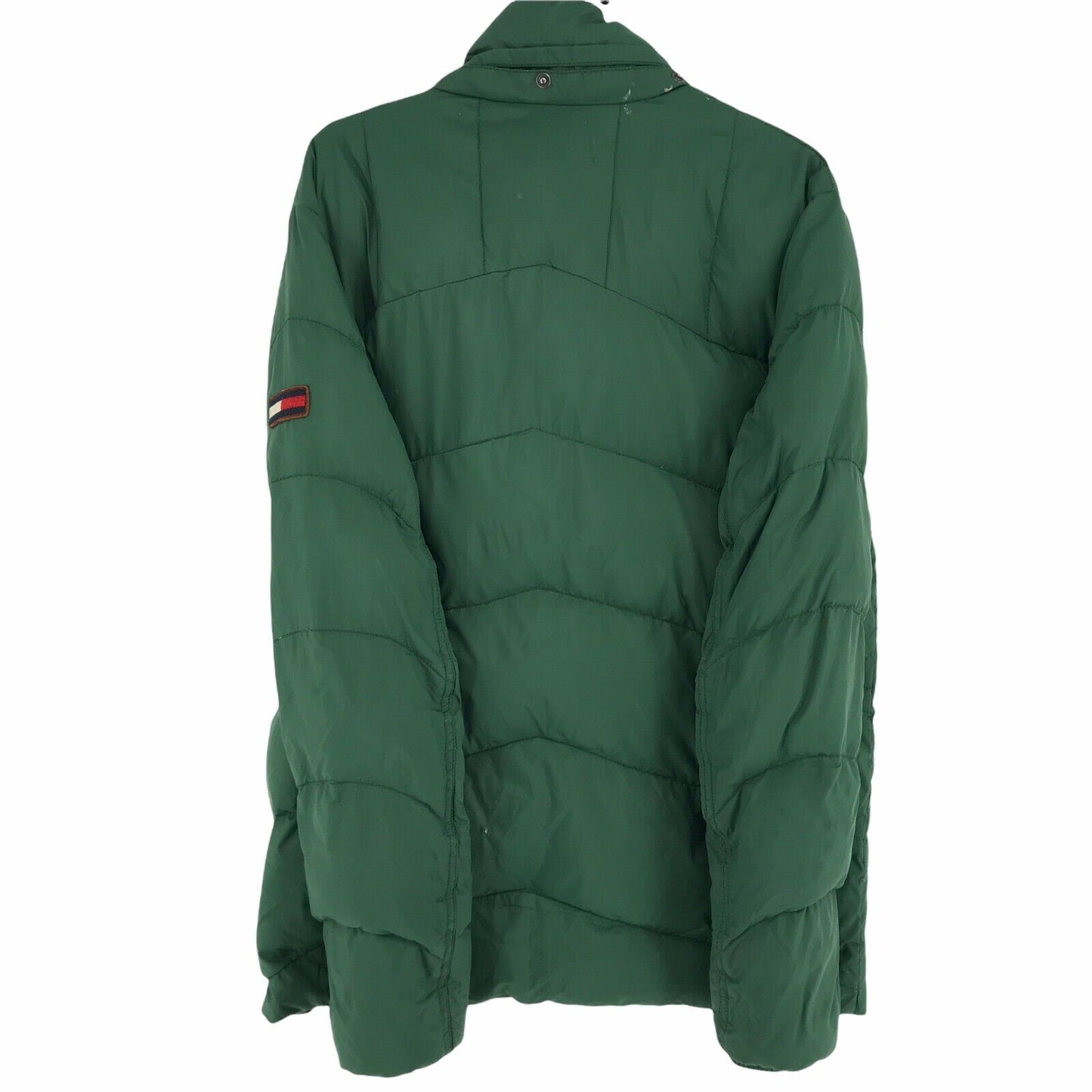 TOMMY HILFIGER Green Down Padded Puffer Jacket Size 176 cm