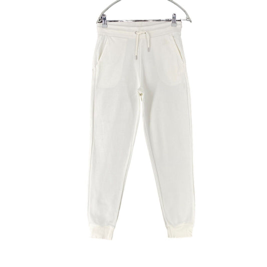 GANT Women White Regular Fit Cuffed Sweat Trousers Size S