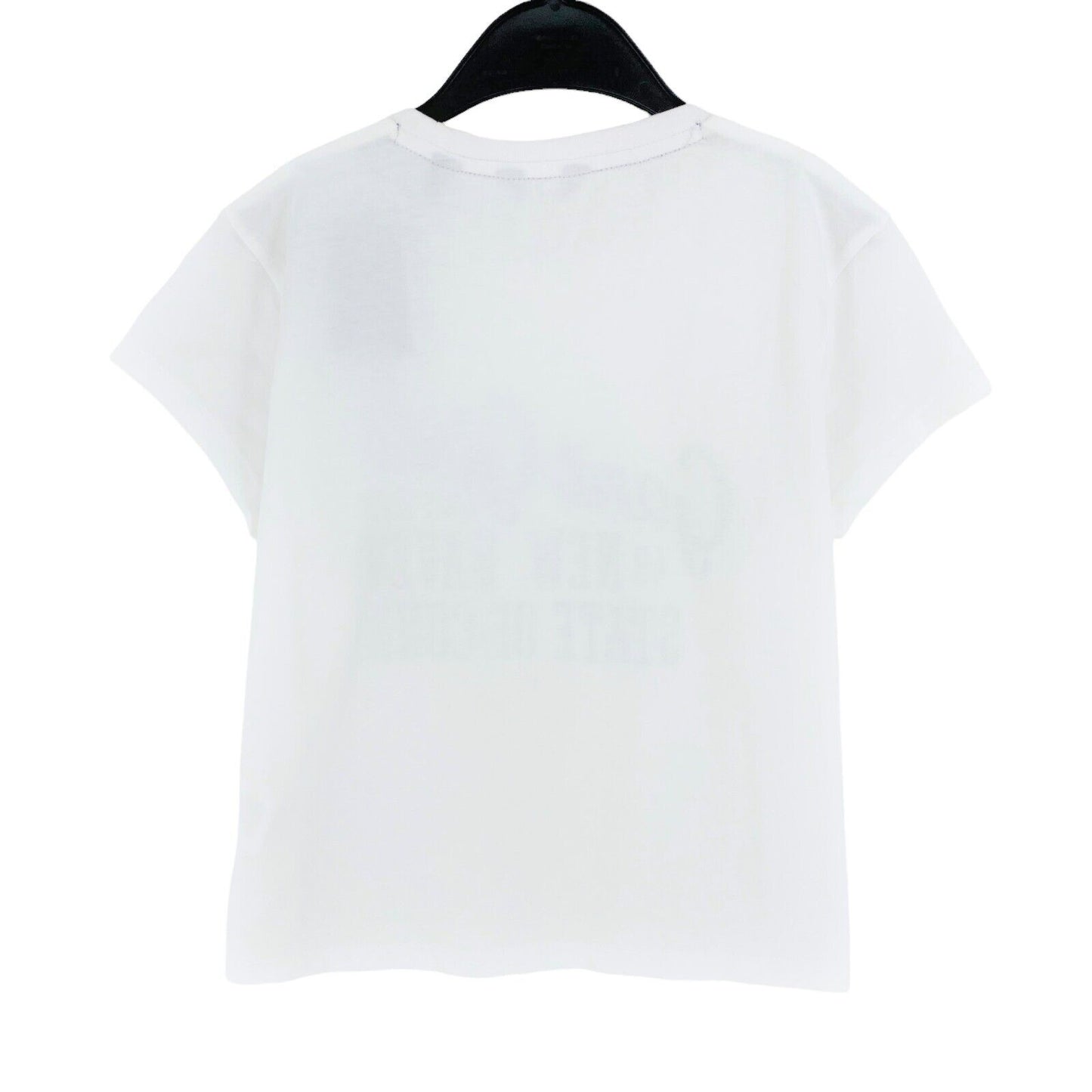 GANT Girls White Crew Neck T Shirt Size 9 - 10 Years 134/140 cm