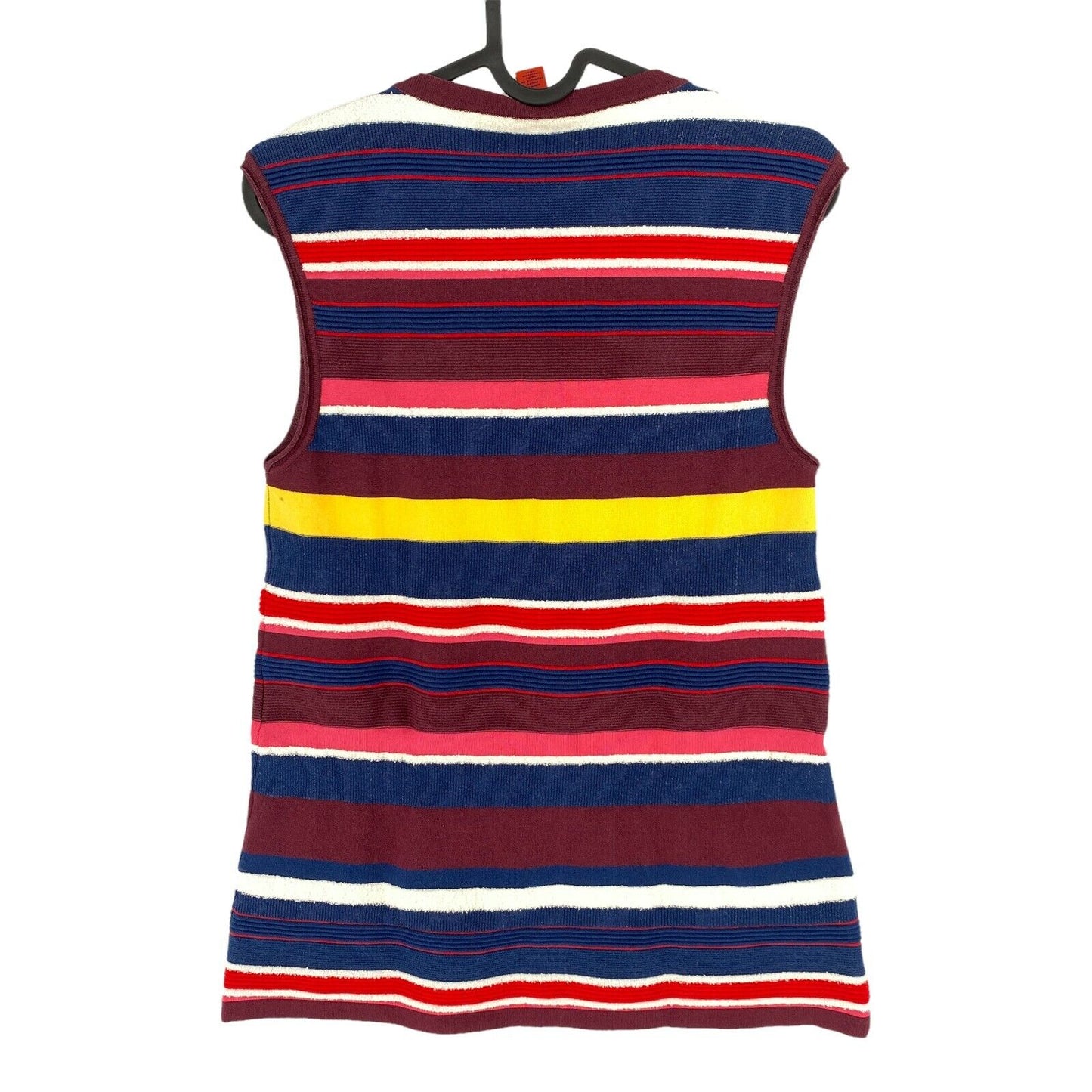 TOMMY HILFIGER COLLECTION Tanktop mit Rundhalsausschnitt, farbig gestreift, Größe XS