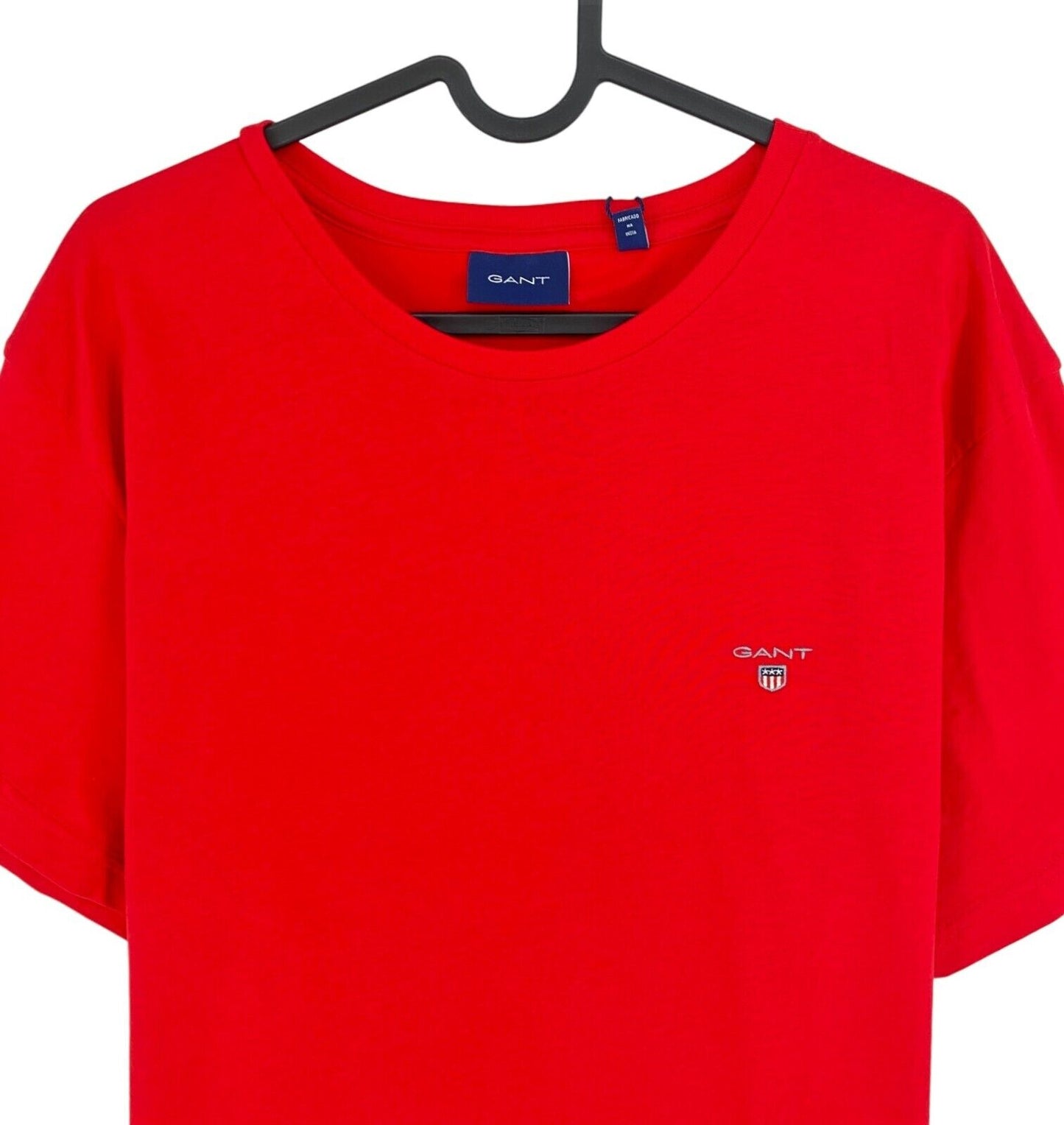 GANT T-shirt à col rond original rouge taille XL