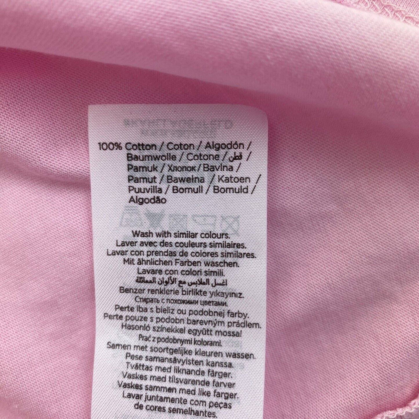 Karl Lagerfeld Pink Karlifornia Rundhals-T-Shirt Größe S