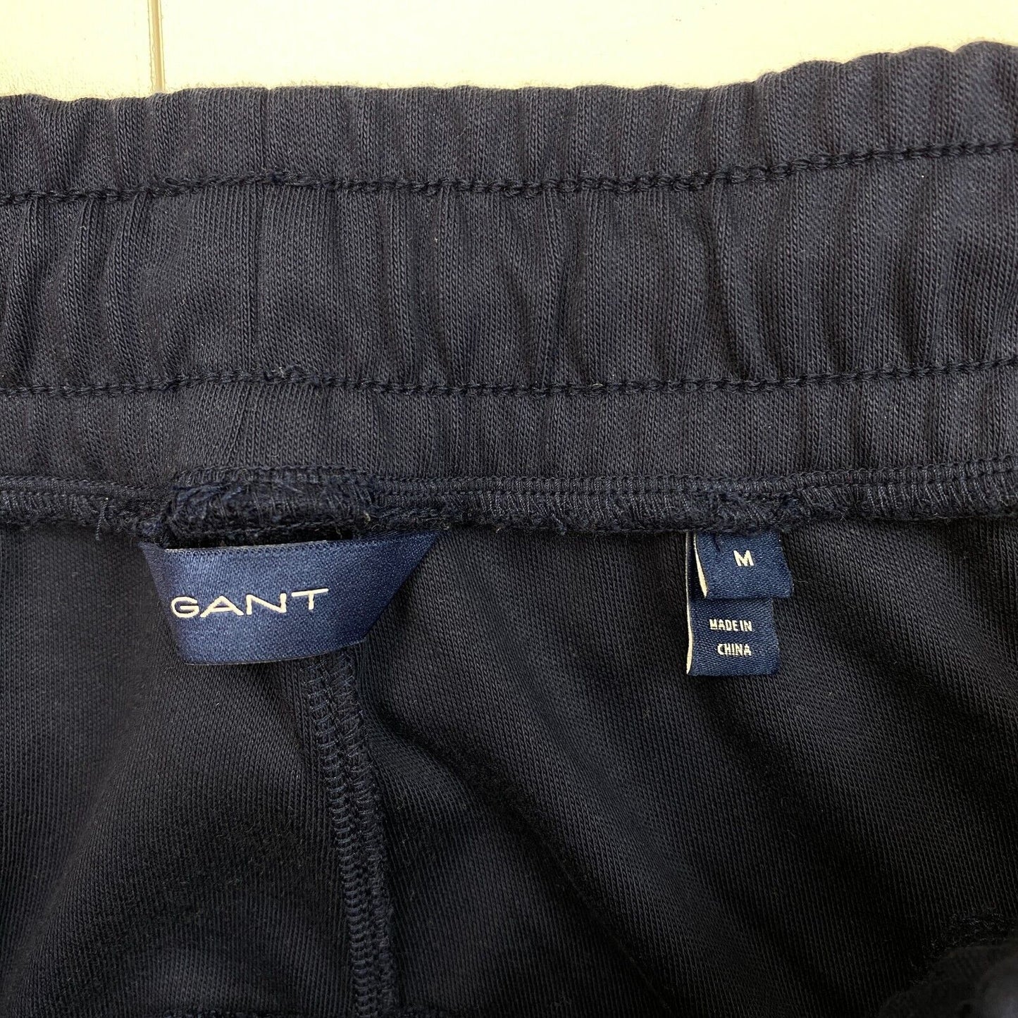 GANT Navy Blue Contrast Tracksuit Sweat Pants Trousers Size M