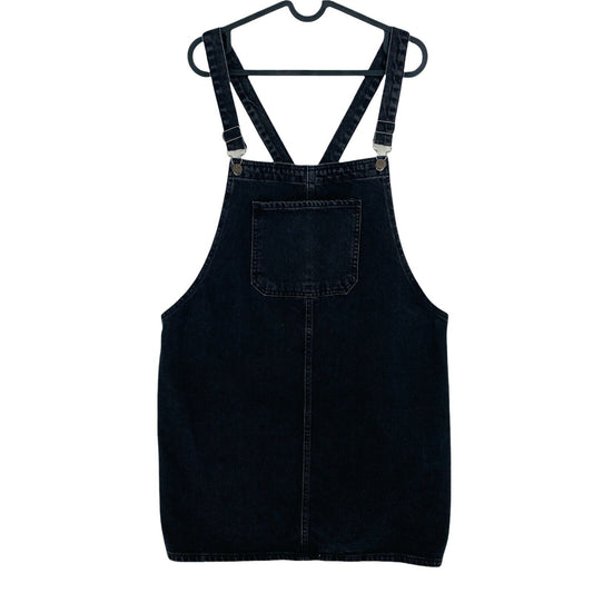 TWINTiP Schwarzes Jeans-Latzkleid, Größe EU 42, UK 14, US 12