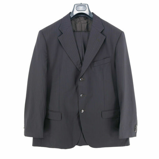 RRP €242 MONTE CRISTO By Lubiam Brown Suit Jacket & Pant EU 54 56 58 UK 44 46 48