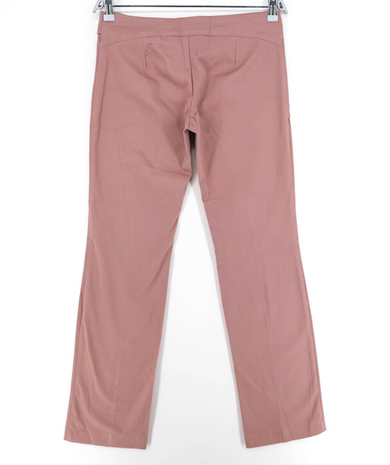 ROSSO DI SERA Pink Regular Straight Fit Trousers Size EUR 42