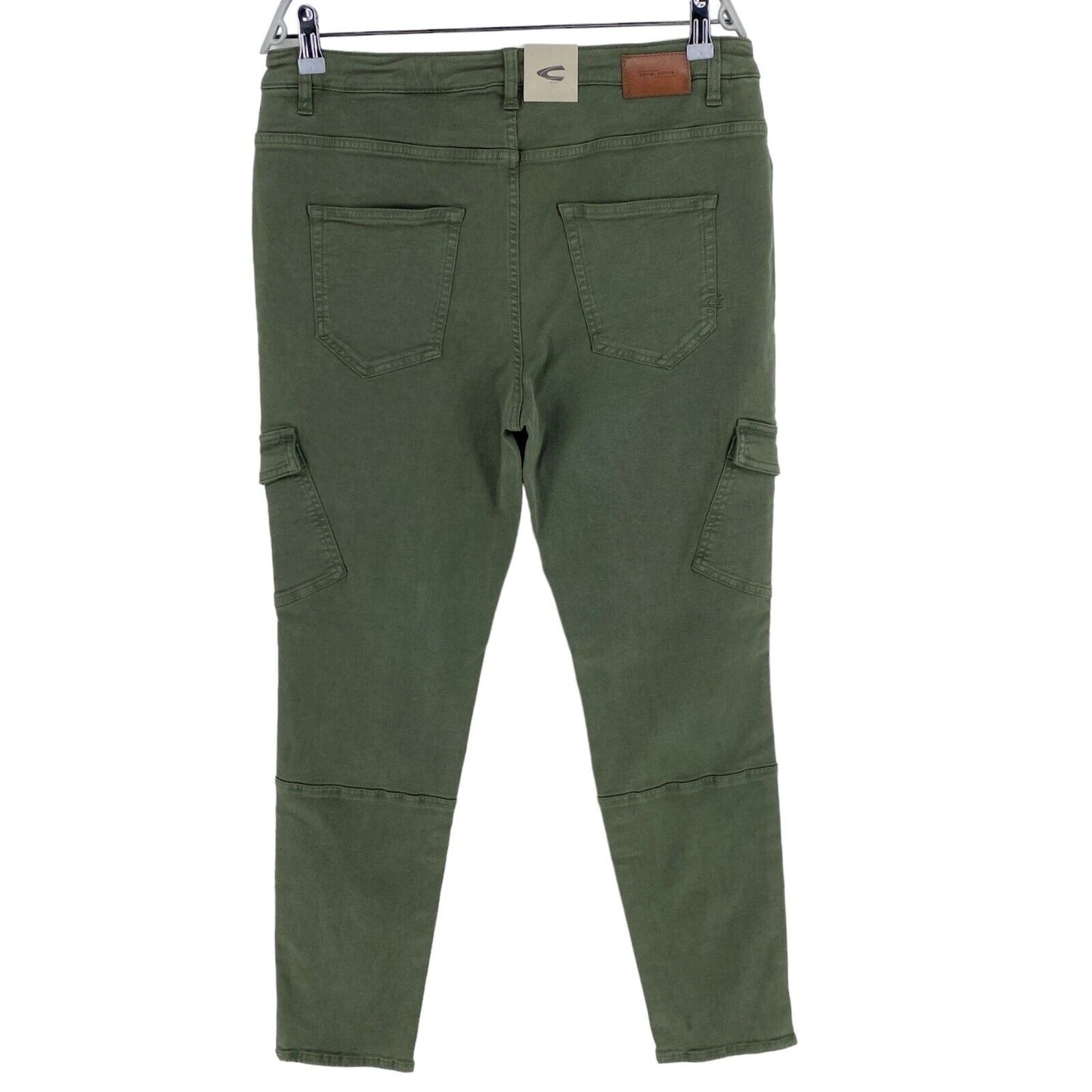 CAMEL ACTIVE Dark Green Cargo Skinny Fit Pants Trousers Size W31 L32