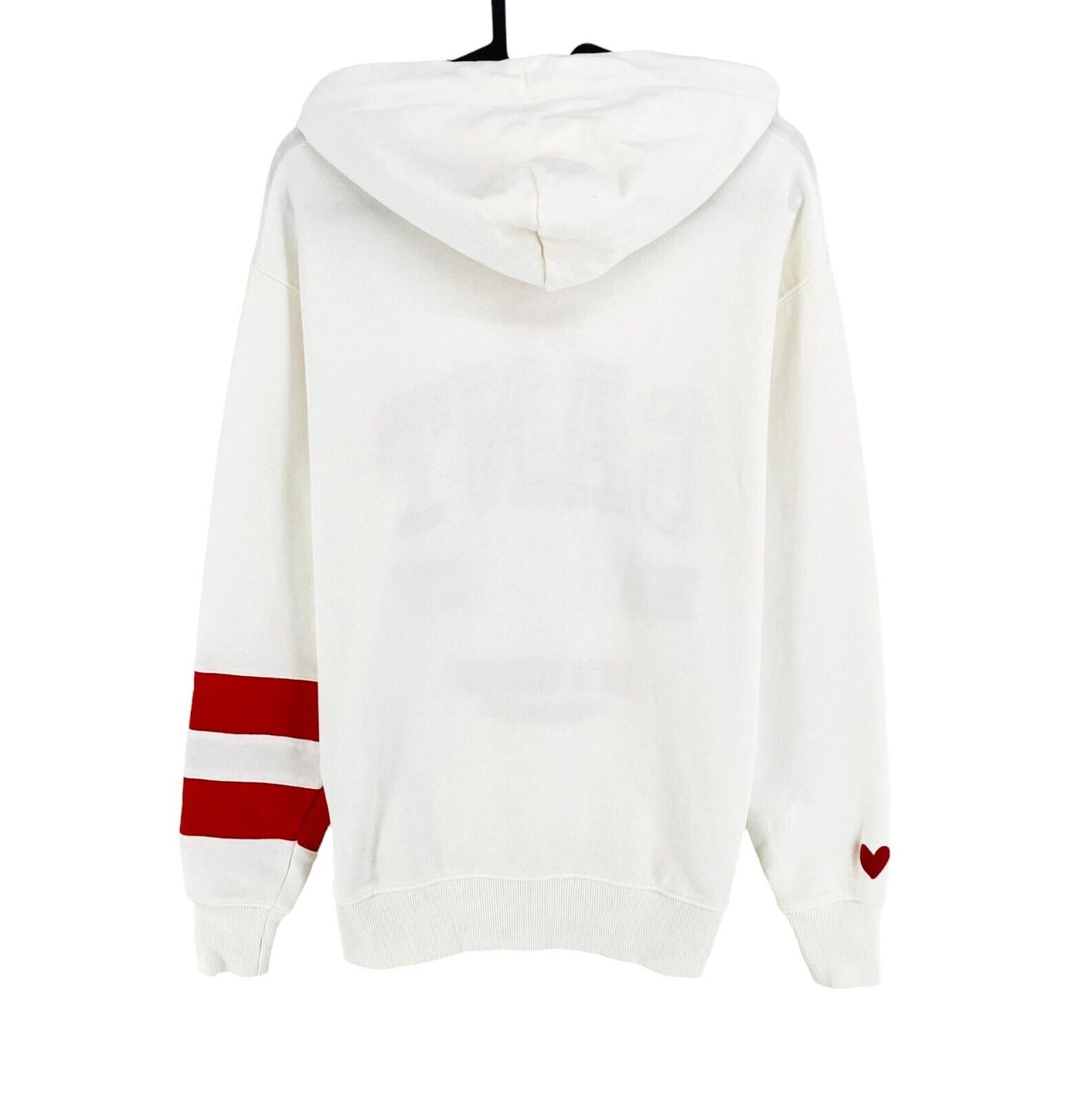 GANT White Unisex Collegiate Hoodie Sweater Jumper Size XS