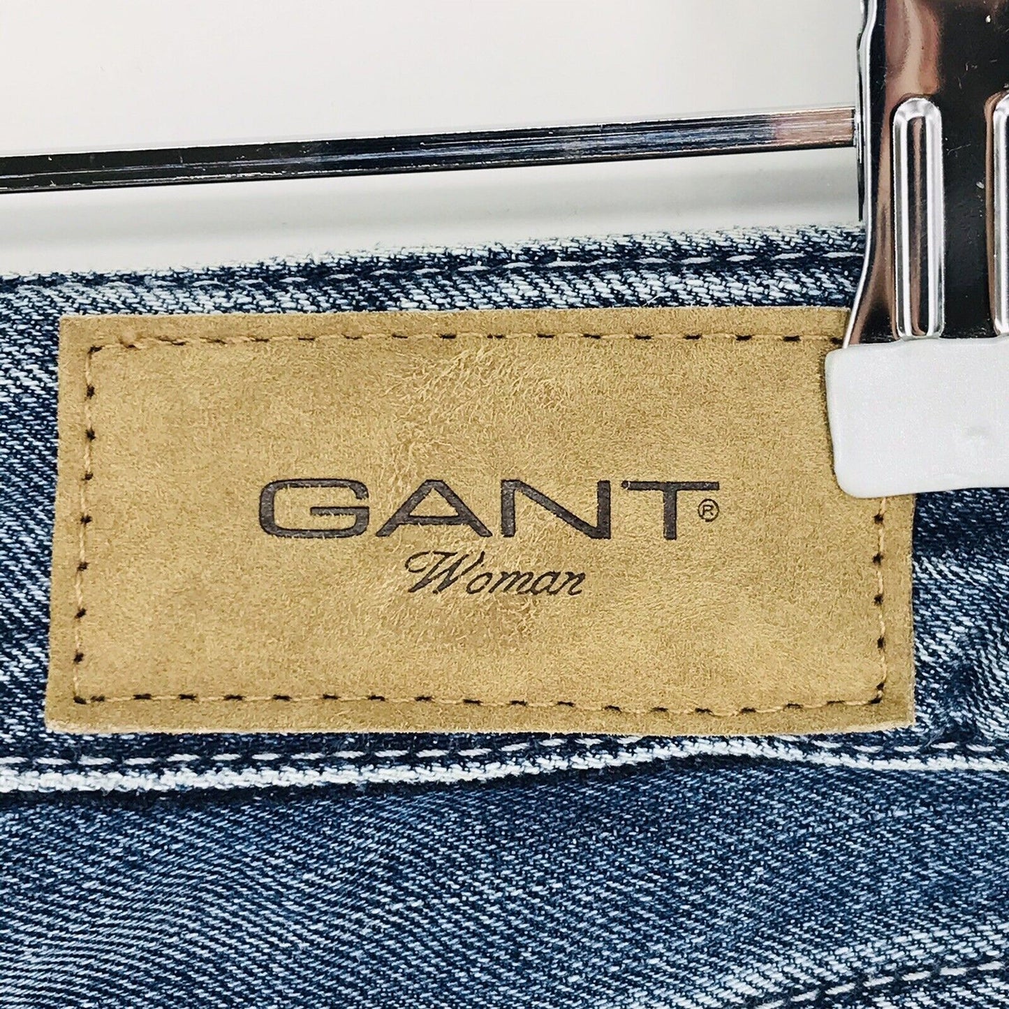 GANT Women Blue Loose Straight Fit Jeans W31 L32