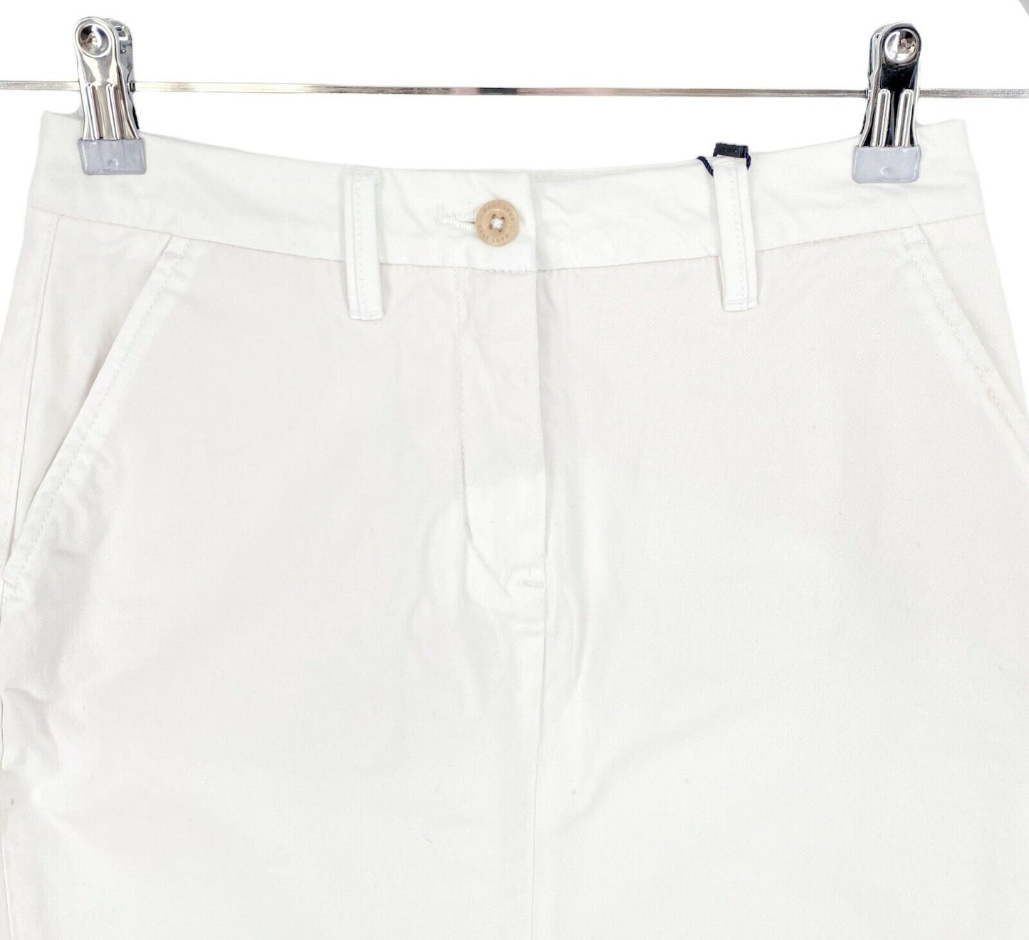 GANT White Classic Chino Skirt Size EU 34 UK 8 US 4