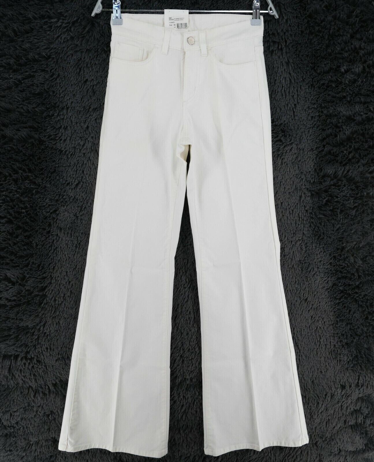 GANT White High Waist Regular Bootcut Fit Star Pockets Size W27 L34