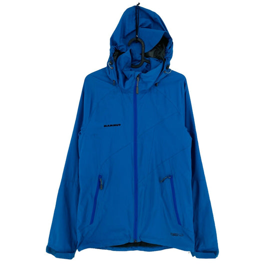 MAMMUT DRY TECH Blue Hooded Jacket Size S