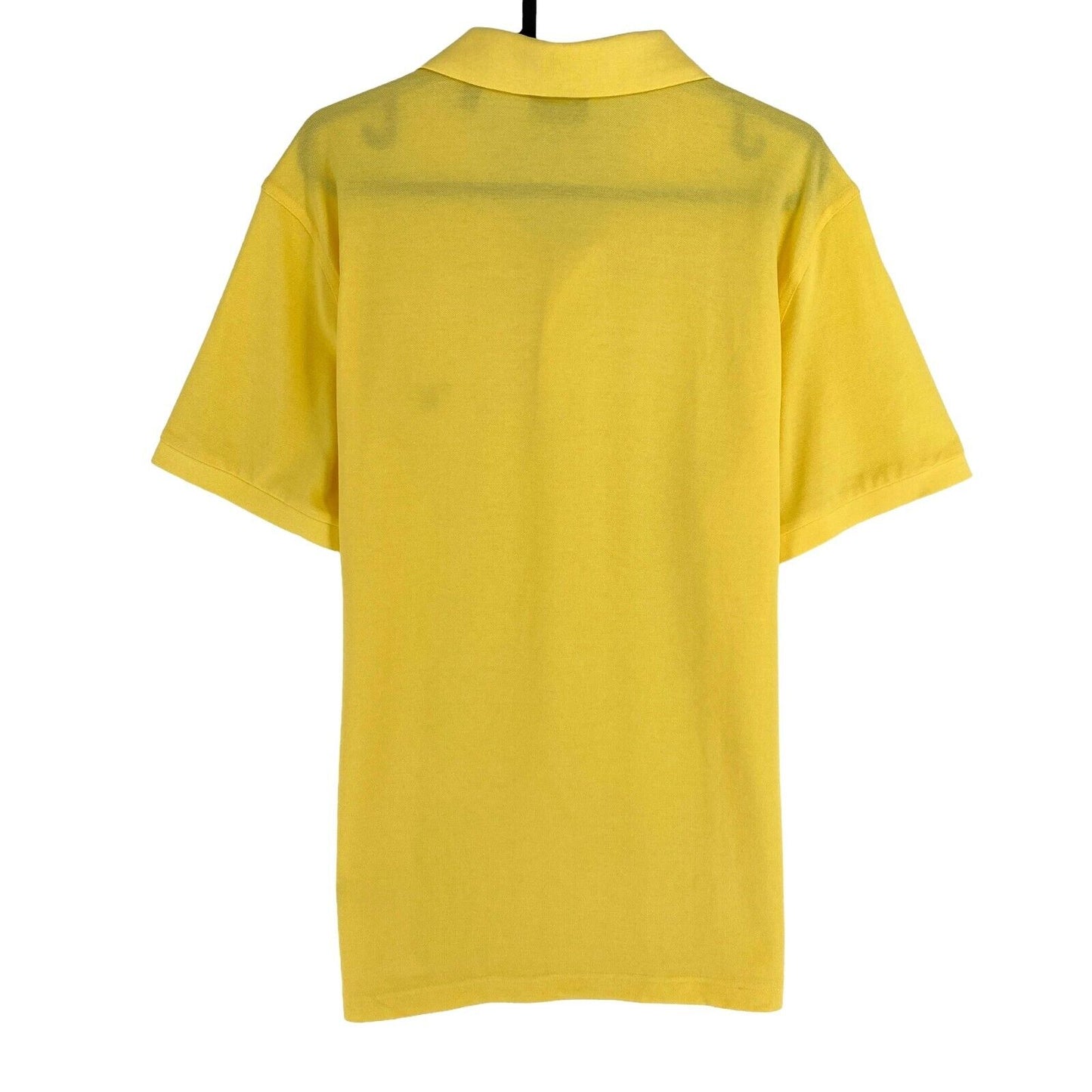 GANT Men Yellow Original Pique Rugger Short Sleeve Polo Shirt Size L