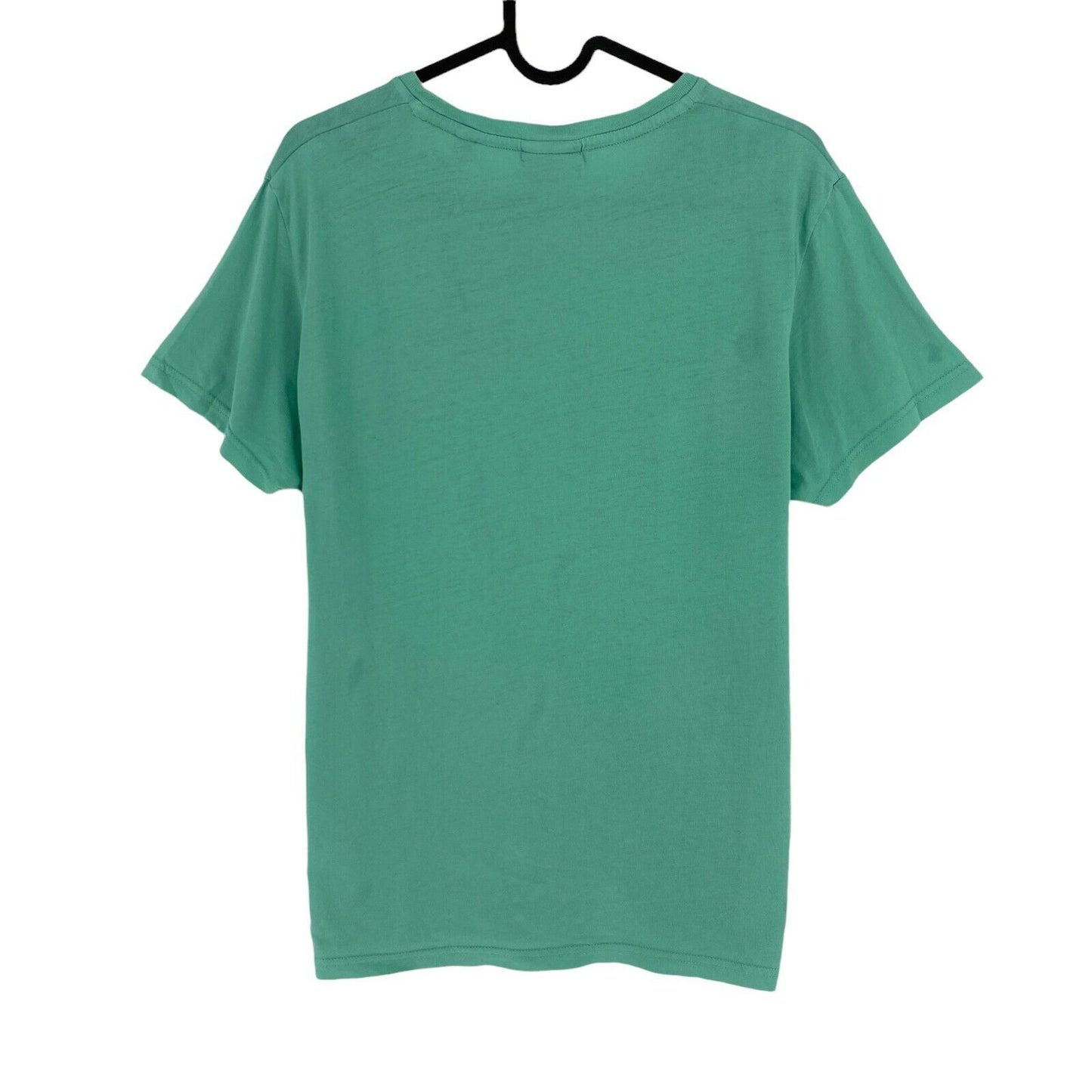 GANT Green Big Logo Crew Neck T Shirt Size S