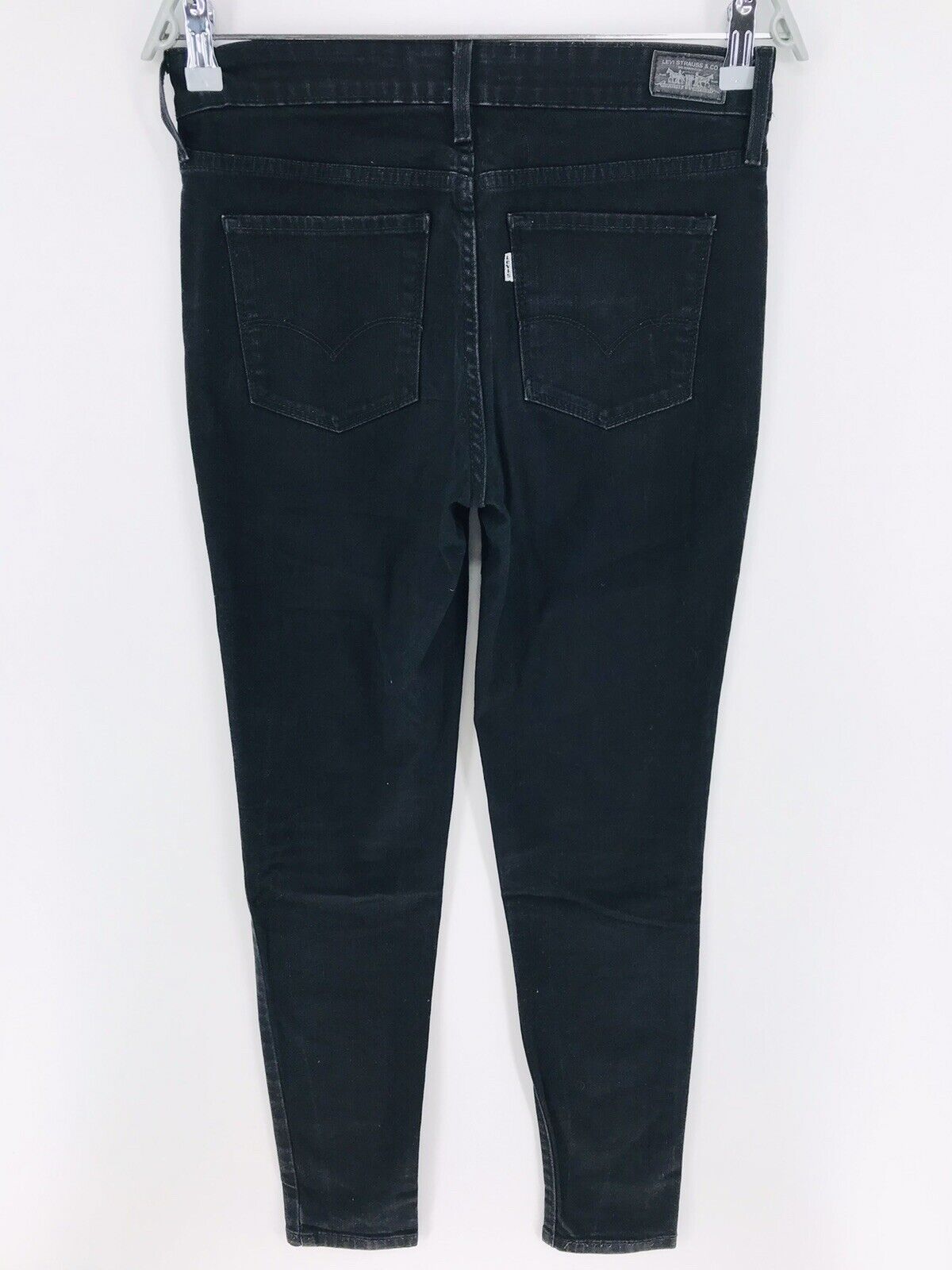 Levi's Women Black Stretch Skinny Fit Legging Jeans Size W28 L30