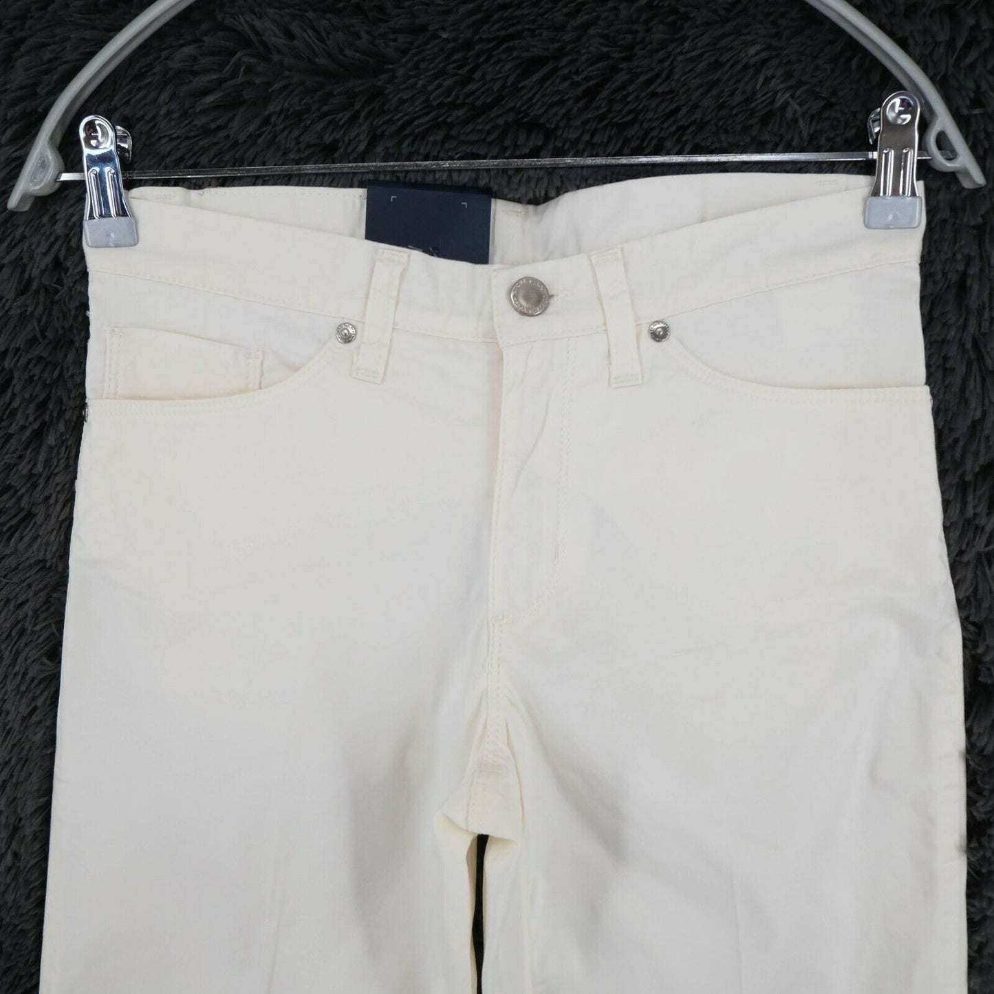 GANT White Dawn Cotton Satin Capri Pants Trousers Size 27 31