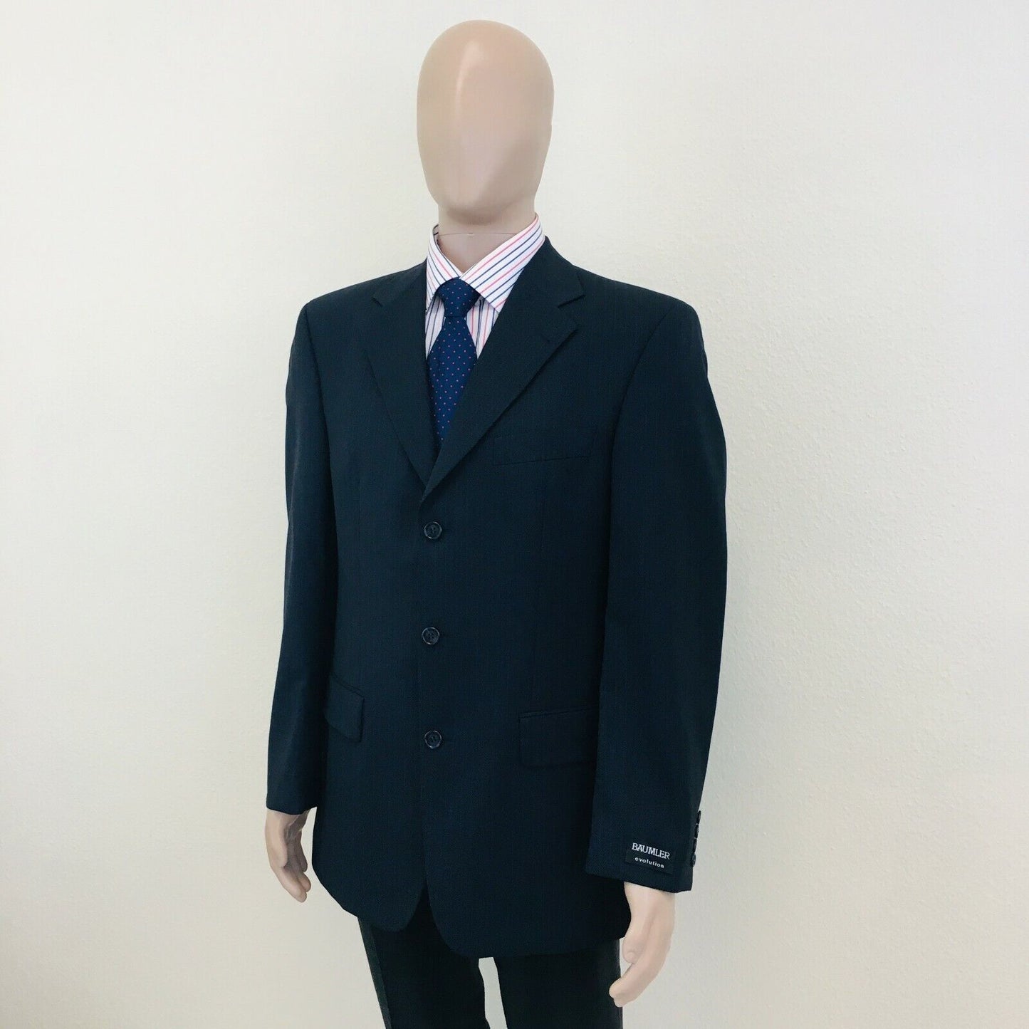 BAUMLER Navy Blue Wool Blazer Jacket EUR 50 US/UK 40