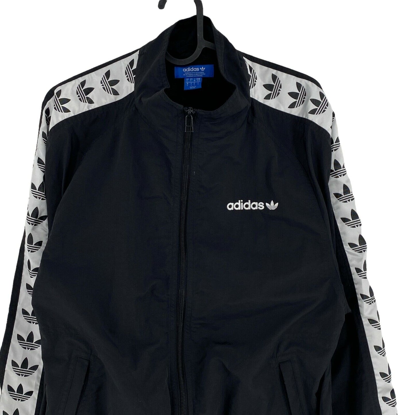 ADIDAS ORIGINALS Black Track Jacket Size S